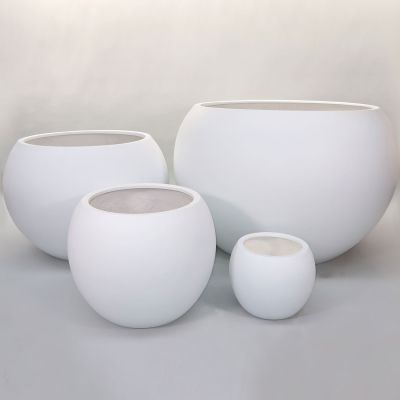 Vasen-Set H010-005-S3 in der Farbe Weiß