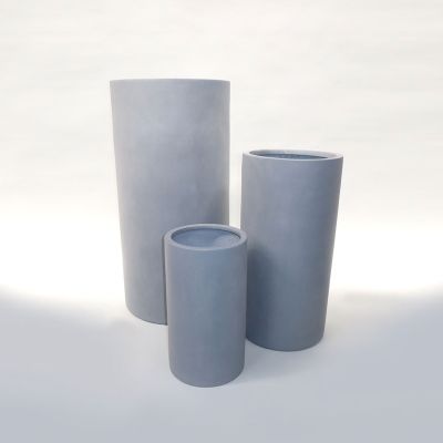 Vasen-Set H010-097-S2 in der Farbe Grau