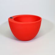 Selbstbewässerndes Pflanzgefäß “podd RÖDER” in der Farbe Rot