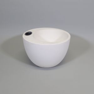 Self-watering planter “podd PROMNITZ” in the color white