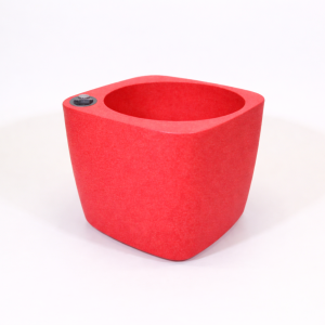 Self-watering planter “podd LOCKWITZ” in the color salmon pink