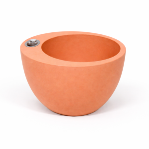Self-watering planter “podd PROMNITZ” in the color terracotta