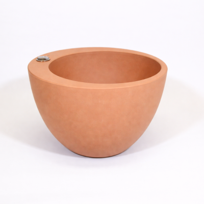 Self-watering planter “podd RÖDER” in the color olive green nature stone (Kopie)