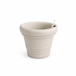 Selbstbewässerndes Pflanzgefäß „podd WEIßERITZ“ in der Farbe Camel