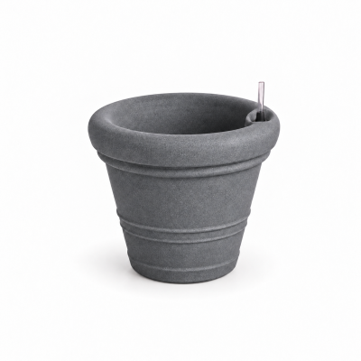 Self-watering planter “podd WEIßERITZ” in the color zinc (Kopie) (Kopie) (Kopie) (Kopie)
