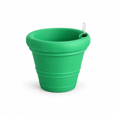 Self-watering planter “podd WEIßERITZ” in the color charcoal (Kopie)